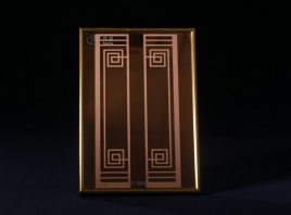 TM-032鏡面玫瑰金蝕刻